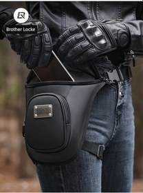 Resim Carrier- Motosiklet Bacak Bel Çantası - Siyah - Çok Amaçlı Siyah 