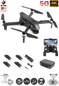 Resim oyuncakgidiyor 30dk Uçuş 4k 5g Wifi Gps Drone Çift Eksen Gimbal Kamera Fırçasız Motor Katlanabilir Taşıma Çantalı 