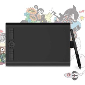 Resim Gaomon M10K Pro 10 x 6.25 Inç Sanatsal Dijital Grafik Tablet 