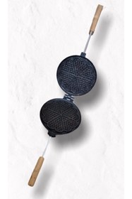 Resim KARADAĞ METAL Granit Döküm Waffle Kalıbı 