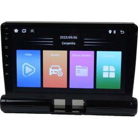 Resim Citroen C3 2020-2024 9 İnç 4-32 Pro Model Qled Ekran 9" 