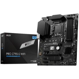 Resim MSI Pro Z790-s Wıfı-6e Ddr5 Hdmı-dp Pcıe 4.0 1700p Atx 
