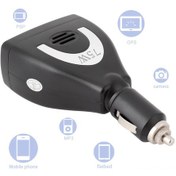 Resim Xindoker 12v'den 220v Ve Usb 5v'ye Dönüştürücü, 75w Araç Inverteri, Taşınabilir, Otogaz Turları Ve Çalışma İçin Uygun 