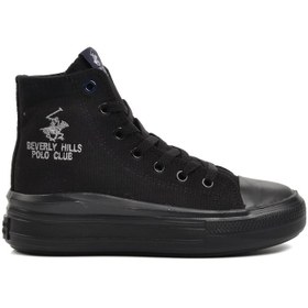 Resim Beverly Hills Polo Club Siyah Kadın Spor Ayakkabı Sneaker 