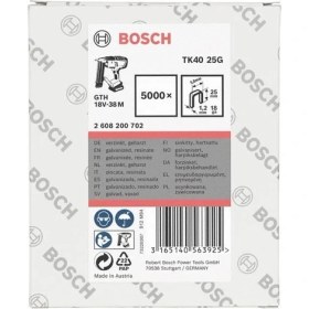 Resim Bosch TK40 25G Dar Zımba Teli 5,8X25 mm 2608200702 