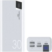 Resim Konfulon A19 Dijital Ekranlı Powerbank 30.000 Mah Hızlı Şarj 