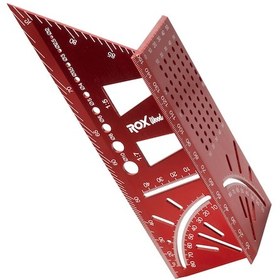 Resim Rox Wood 0092 Alüminyum 3d Açılı Gönye İşaretleme 150 Mm 