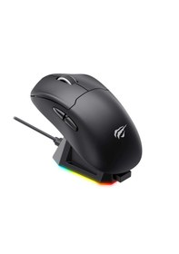 Resim Havit Gamenote MS979WB RGB Wireless Lazer Oyuncu Mouse + Şarj İstasyonu 