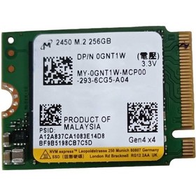 Resim Micron 256 GB PCIe M.2 NVMe SSD 