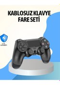 Resim Bfs Ps4 Uyumlu Kablosuz Oyun Kolu Ergonomik Çift Titreşimli 