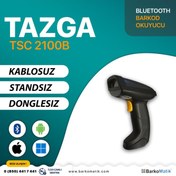 Resim TAZGA Tsc 2100b Bluetooth Ccd Barkod Okuyucu 