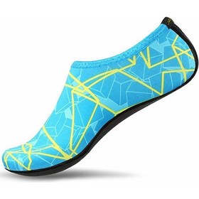 Resim Fangqinghao Nefes Alabilir Çabuk Kuruyan Erkek Plaj Sneaker Ayakkabı - Yeşil (Yurt Dışından) 