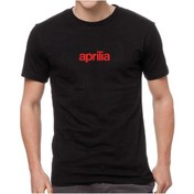 Resim Aprilia Tişört Kırmızı Motorcu Tişörtü 