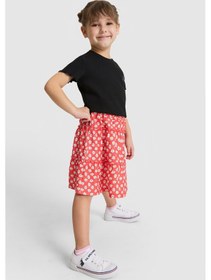 Resim U.s. Polo Assn. Kız Çocuk Kırmızı Etek Örme 50325669-vr213 Rısk Red 