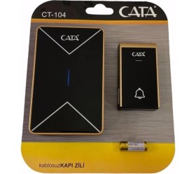 Resim PremiumPort Kablosuz LED Kapı Zili Uzaktan Kumandalı, Modern ve Şık Tasarım 