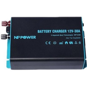 Resim Np1230 Np Power 12v 30a Akü Şarj Cihazı 
