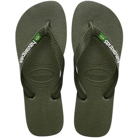 Resim Havaianas HAVAIANAS Brasil Logo Green Terlik 4110850-3058 Yeşil 