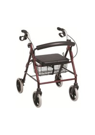 Resim Golfi PR-881 Alüminyum Tekerlekli Rolatör Walker Yürüteç 