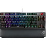 Resim Asus ROG Strix Scope TKL Deluxe Kablolu Mekanik RGB Oyuncu Klavyesi 
