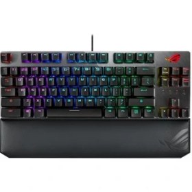 Resim Asus ROG Strix Scope TKL Deluxe Kablolu Mekanik RGB Oyuncu Klavyesi 