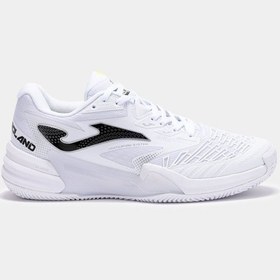 Resim Joma Roland Erkek Beyaz Toprak Kort Tenis Ayakkabısı Trols2502c Beyaz 