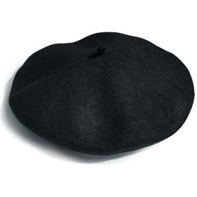 Resim Sapkania Klasik Keçe Beret 248190276 Siyah 