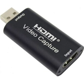Resim Kelepir Fırsatlar Metal Aleminyum Siyah Kasa Usb Den Hdmı 4k Video Dönüştürücü 
