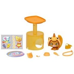 Resim QT Kittie Gökkuşağı Serisi Sürpriz Aksesuarlı Yavru Kedi Zap 