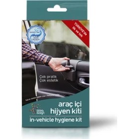 Resim Renkli Dizayn Araç Içi Hijyen Kiti 