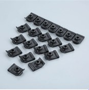 Resim Lasonstiges 20 Adet U Somun 10 Grommet İplik Klip Somun Naylon Grommet İplik Çamurluk Lineer Tutma Klipsi Toyota Lexus 90179-05060 Uyar 