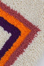 Resim pulur.co Krem Rengi Punch Işlemeli Retro Telefon Çantası 