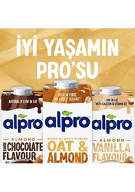 Resim Alpro Yulaf Badem Sütü 1 L 