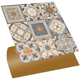Resim Tink KENDİNDEN YAPIŞKANLI APRİCOT DESENLİ PVC KARO 30X30 