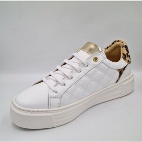 Resim Mammamia D25ka-7305 Beyaz Hakiki Deri Kadın Deri Sneaker Beyaz 