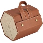 Resim Fancy starJCS Weilan 6 Bölmeli Gözlük Saklama Kutusu - Kahverengi (Yurt Dışından) 