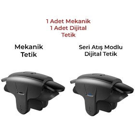 Resim Qozie Seri Atış Modlu Pro Mobil Oyun Tetikleri Pubg 
