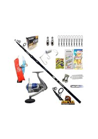 Resim Carp-x 360cm 3,5lbs Kendo Sea Power 7000 Profesyonel Surf Kıyı Olta Takımı Seti 