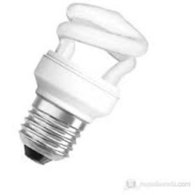 Resim Philips 8W= 38W Mini Kıvrık Sprel Tasarruflu Ampul/e27 Duy/Sarı Işık-2700K/400 Lumen 