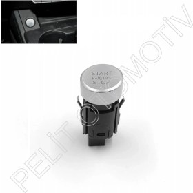 Resim Pelit Otomotiv Audi A4 Start Stop Çalıştırma Düğmesi 8W1905217F 