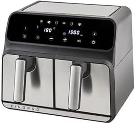 Resim King KYF28 Magicchef Dual Airfryer, Siyah 
