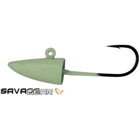Resim SG LRF Micro sandeel jighead 2,5 gr #8 4ad GLOW 