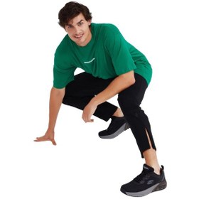 Resim Skechers Erkek Dark Green T-shirt Yeşil 
