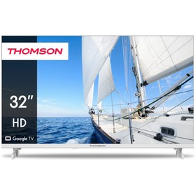 Resim Thomson 32HG2S14W HD 32 inç 82 Ekran Uydu Alıcılı Google Smart LED TV Beyaz 