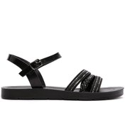 Resim Women's Black Ankle Strap Comfort Sandals Derimod