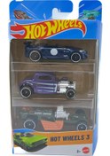 Resim Hot Wheels 3'lü Araba Seti - Set 11 Çok Renkli 