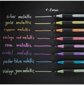 Resim Schneıder Metalik Roller Kalem 1-2 Mm Gümüş 