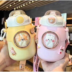 Resim Kayra Stone 316 Çelik,paslanmaz Matara-700ml Bpa Içermez-pembe 