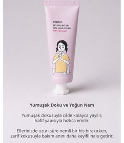 Resim Midha Rice Hand Cream White Bouquet 