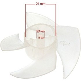 Resim Arçelik Beko Uyumlu 4 Kanatlı Saç Kurutma Makinesi Pervanesi 