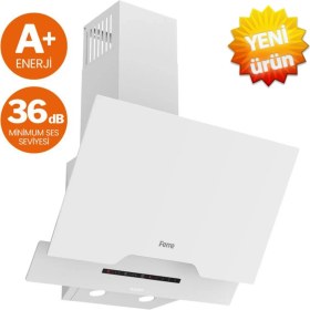 Resim Ferre Silenart Yeni Seri Ultra Sessiz Beyaz Ankastre Set (QBL62CB + CS206-FA + D064 -Sa) 